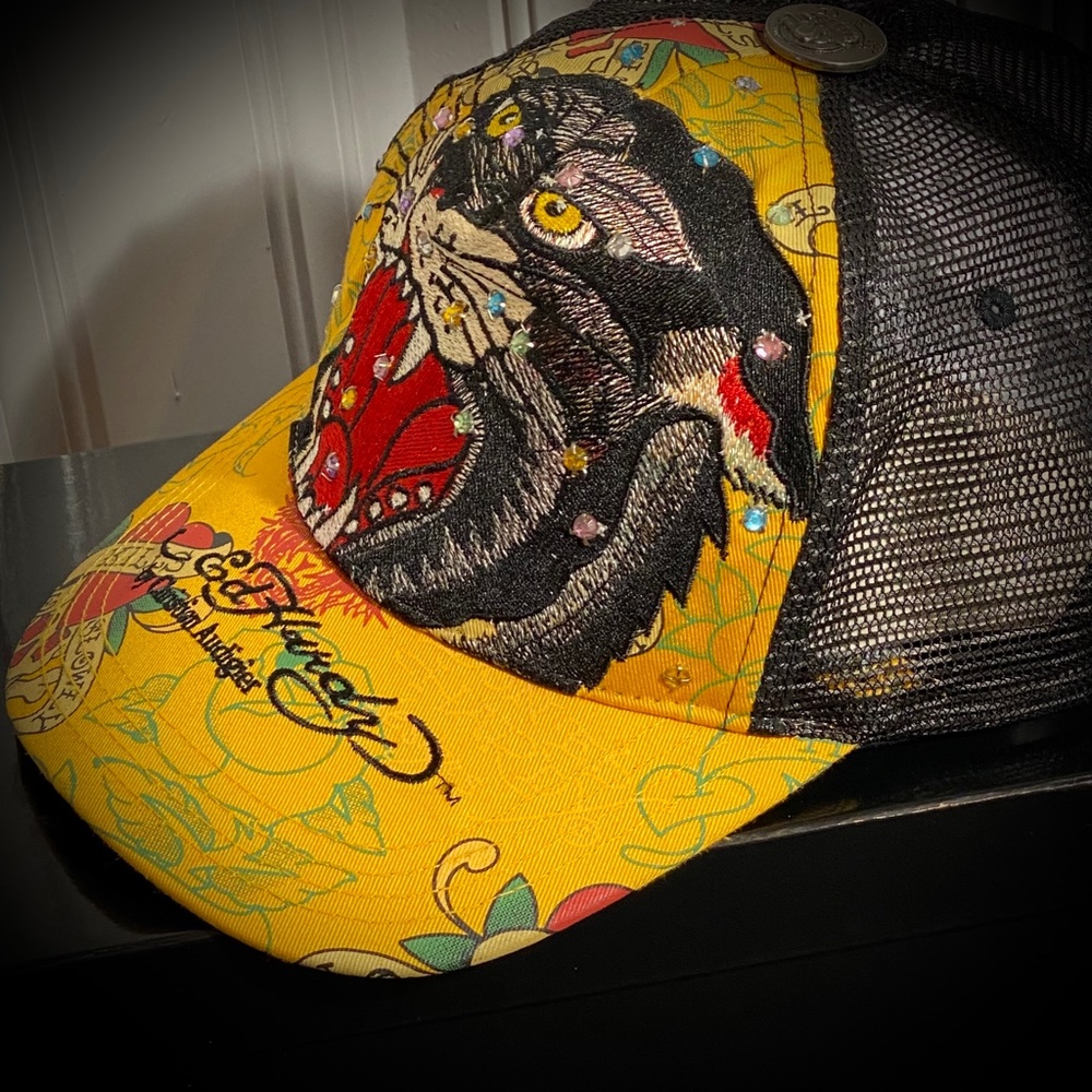 ✨RARE VINTAGE✨ Ed Hardy by Christian Audigier Hat - Picture 3 of 13